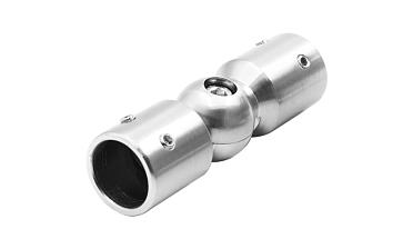 Соединитель труба-труба произвольный угол, нерж. шлифованный t915 SSS купить в Нижнем Новгороде