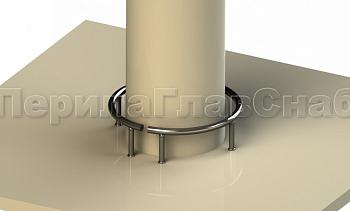 Колесоотбойник вокруг колонны в Нижнем Новгороде. Готовые проекты ПерилаГлавСнаб