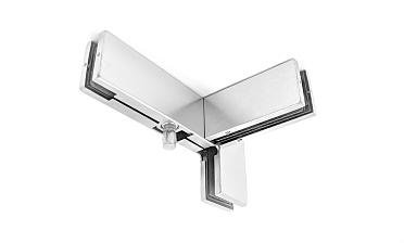 Фитинг угловой с осью и ребром жесткости, правый, шлифованный t141R SSS купить в Нижнем Новгороде