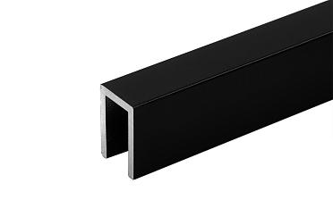 П-образный профиль 19x13, L=2200, алюминий ,черный, уценка t756 BL-У купить в Нижнем Новгороде