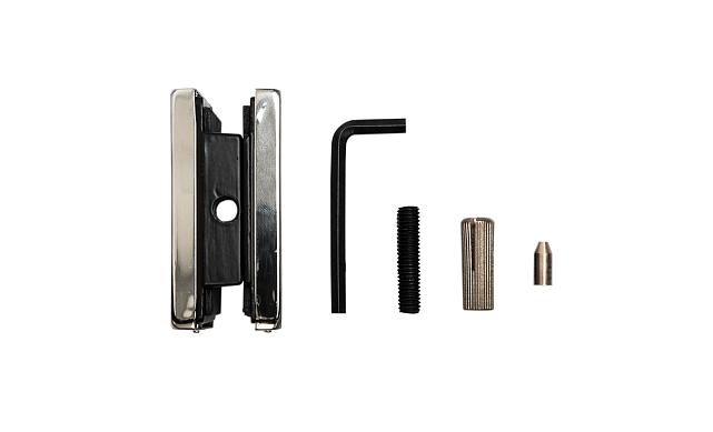 Коннектор стена-стекло с анкером, полированный, вырез 09 t191 PSS 6