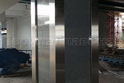 Облицовка колонн нержавеющей сталью в Нижнем Новгороде. Готовые проекты ПерилаГлавСнаб - фото 9