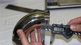 Контроль качества Отвод поручня под Ø50.8х1.45 мм - 10