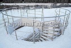 Перила для лестниц из металла в Нижнем Новгороде. Готовые проекты ПерилаГлавСнаб - фото 1