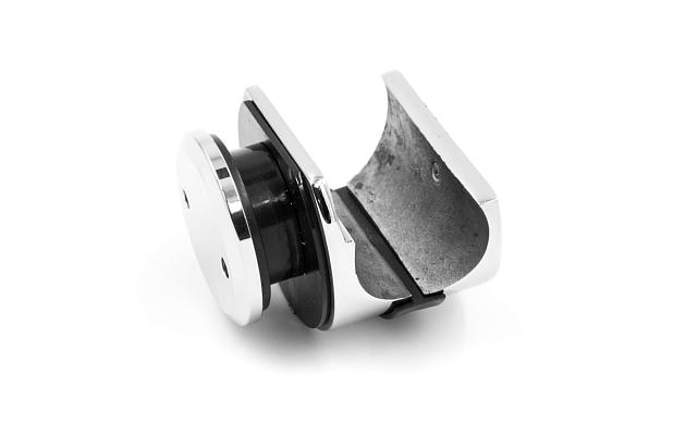 Крепление трека к стеклу, без зенковки, под 25 трубу t831 PSS 3