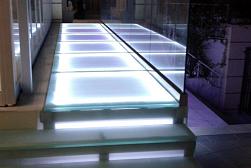 Стеклянные полы и подиумы в Нижнем Новгороде. Готовые проекты ПерилаГлавСнаб - фото 1