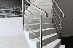 Перила для лестниц из металла в Нижнем Новгороде. Готовые проекты ПерилаГлавСнаб - фото 7