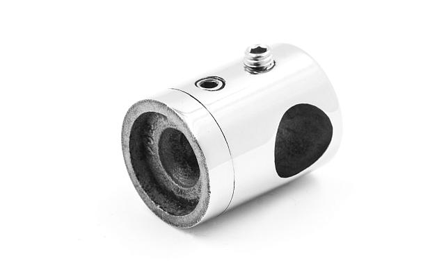 Ригеледержатель на плоскость, для ригеля Ø12.3 мм, Ø20х28, полированный, литой (AISI 304) k029-5 4