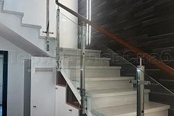 Перила на второй этаж в Нижнем Новгороде. Готовые проекты ПерилаГлавСнаб - фото 7