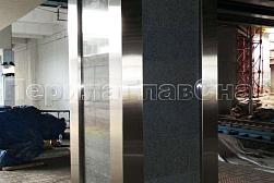 Облицовка колонн нержавеющей сталью в Нижнем Новгороде. Готовые проекты ПерилаГлавСнаб - фото 10