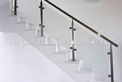Перила на второй этаж в Нижнем Новгороде. Готовые проекты ПерилаГлавСнаб - фото 1