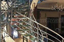 Ограждения для лестниц в Нижнем Новгороде. Готовые проекты ПерилаГлавСнаб - фото 19