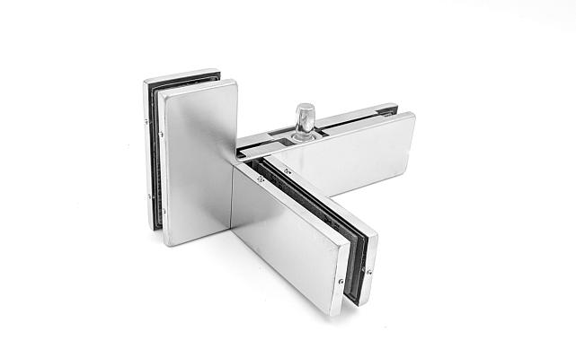 Фитинг угловой с осью и ребром жесткости, шлифованный t141L SSS 8