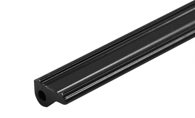 Порог для душевых перегородок 1000 мм, черный матовый Фt118 ALBL 4