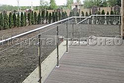 Перила и ограждения для террас в Нижнем Новгороде. Готовые проекты ПерилаГлавСнаб - фото 20