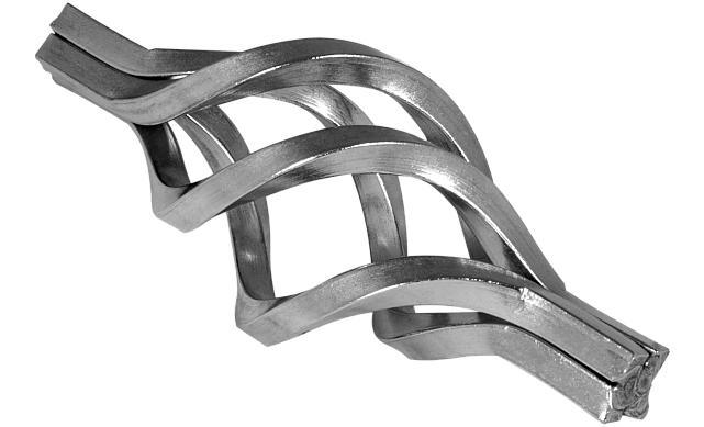 Декоративная вставка (корзинка) для стойки Ø25 мм, k388 6