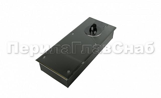 Доводчик для стеклянной двери напольный, шлифованный EN2 500 тыс.циклов  115 гр (дверь 700-900 мм , до 80 кг) t186-2 SSS 3