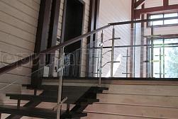 Перила на второй этаж в Нижнем Новгороде. Готовые проекты ПерилаГлавСнаб - фото 8