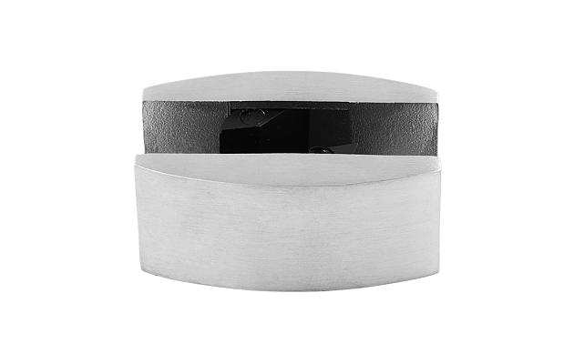 Направляющая для стеклянной двери, нержавеющая сталь AISI 304, шлифованная t834 SSS 7