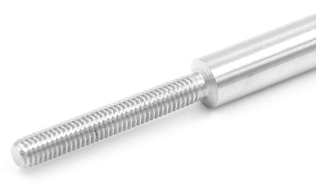 Держатель троса Ø6 мм обжимной, шлифованный (AISI 304) k077-3 5