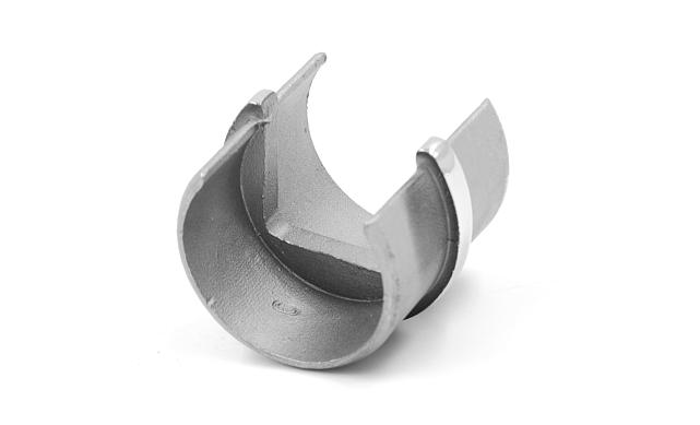 Соединитель с пазом Ø42.4 мм, полированный, (AISI 316) k229 5