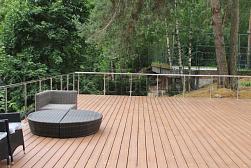 Перила и ограждения для террас в Нижнем Новгороде. Готовые проекты ПерилаГлавСнаб - фото 24