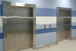 Облицовка лифтовых порталов из нержавеющей стали в Нижнем Новгороде. Готовые проекты ПерилаГлавСнаб - фото 1