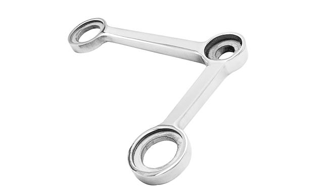 Cпайдер, литой,полированный V-200мм, AISI 304, 2х26х38, 1х18х36/40мм, нагрузки: 1кН, 2кН k288-V-2 3