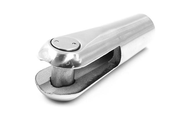 Наконечник ванты (тяги) с резьбой М16 левый, литой,полированный (AISI316) k661-16-L 9