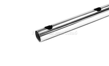 Труба AISI 304 25х1х6000, с перфорацией под  Ø16, 90°, GRIT 600 837-4 купить в Нижнем Новгороде