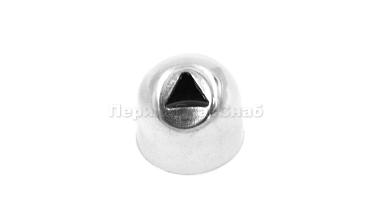  Наконечник штампованный (СПС) косой 30° на трубу Ø16 мм, для поручня Ø38.1 мм, полированный, нержавеющий, (AISI 201) k212-3 купить в Нижнем Новгороде